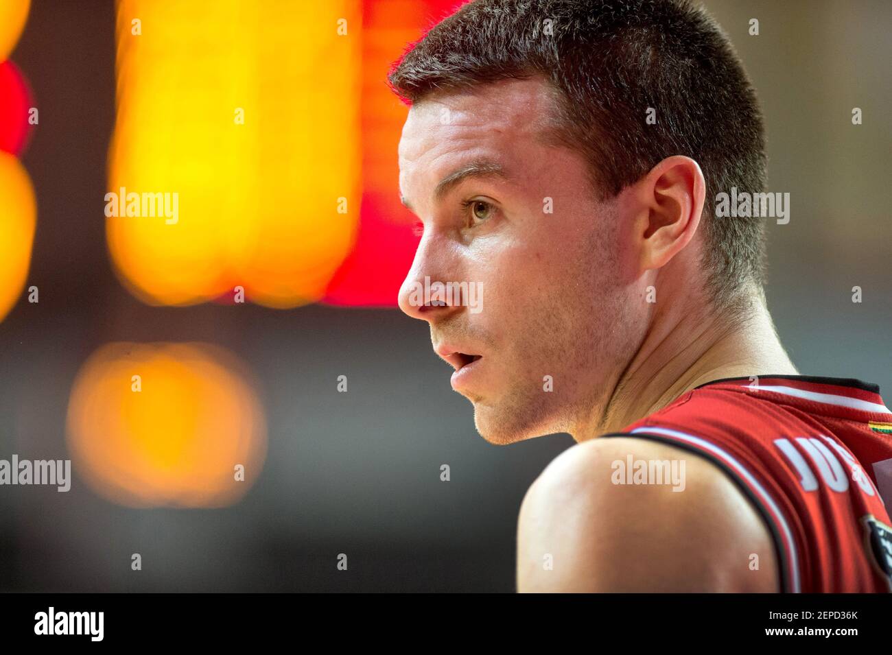 2014-12-08. Adas Juskevicius of Lithuania. Stock Photo