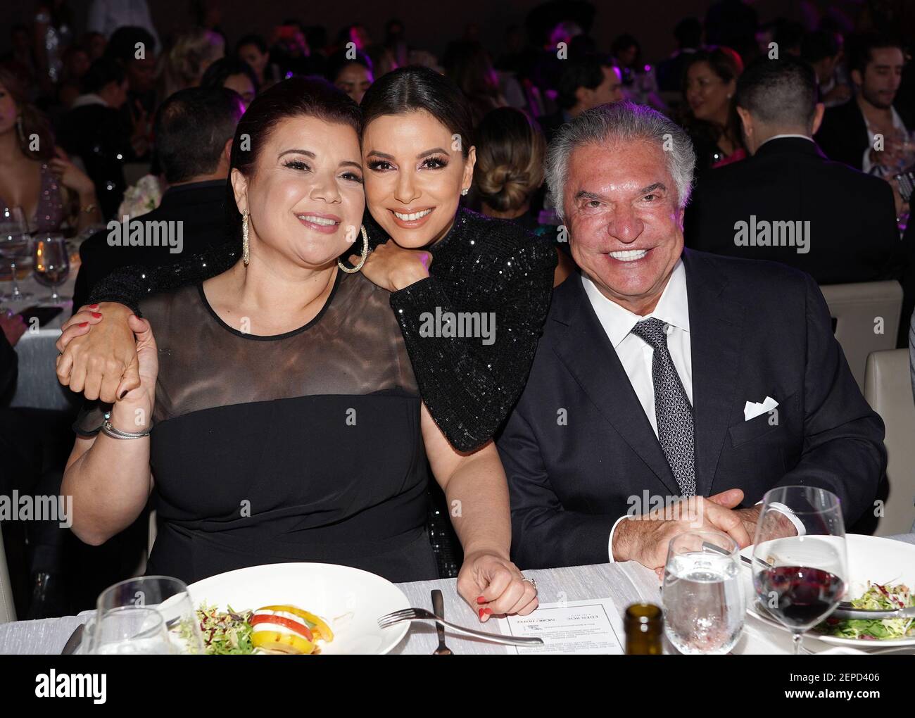 MIAMI BEACH, FL - DECEMBER 5: Ana Navarro, Eva Longoria and Al Cardenas