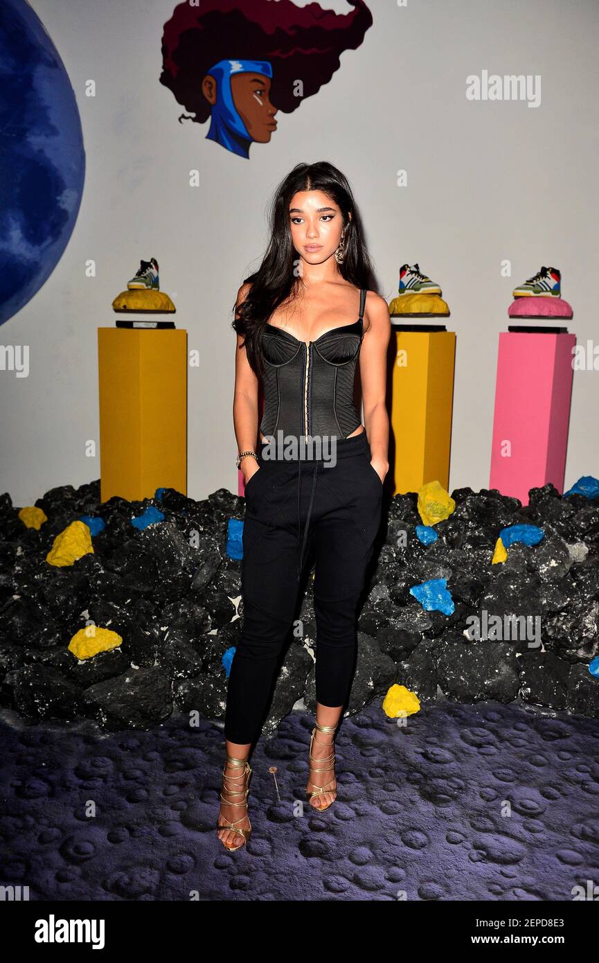 MIAMI, FL - DECEMBER 05: Model Yovanna Ventura attends A Celebration of  Hebru Brantley Studio, X Billionaire Boys Club and X Adidas Originals  Collaboration during at BBCIcecream Miami Pop-UP Miami on December