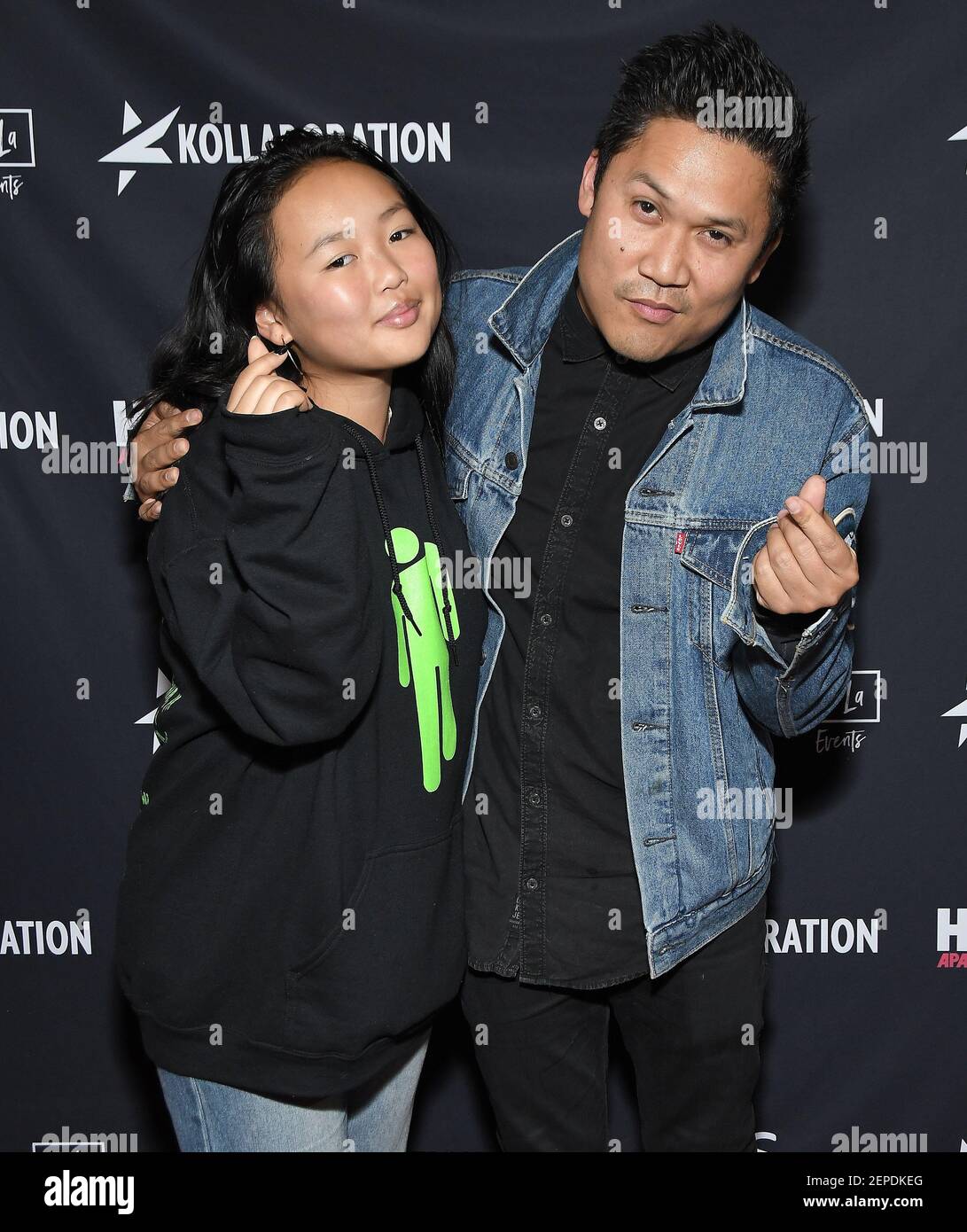 (L-R) Ella Jay Basco and Dante Basco at the Kollaboration STAR 2019