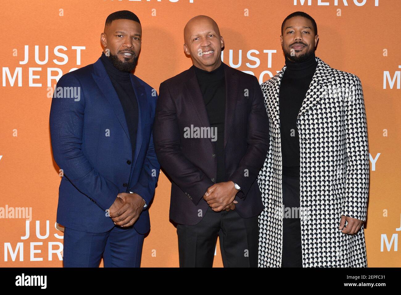 Michael B. Jordan, Bryan Stevenson and Jamie Foxx attending ...
