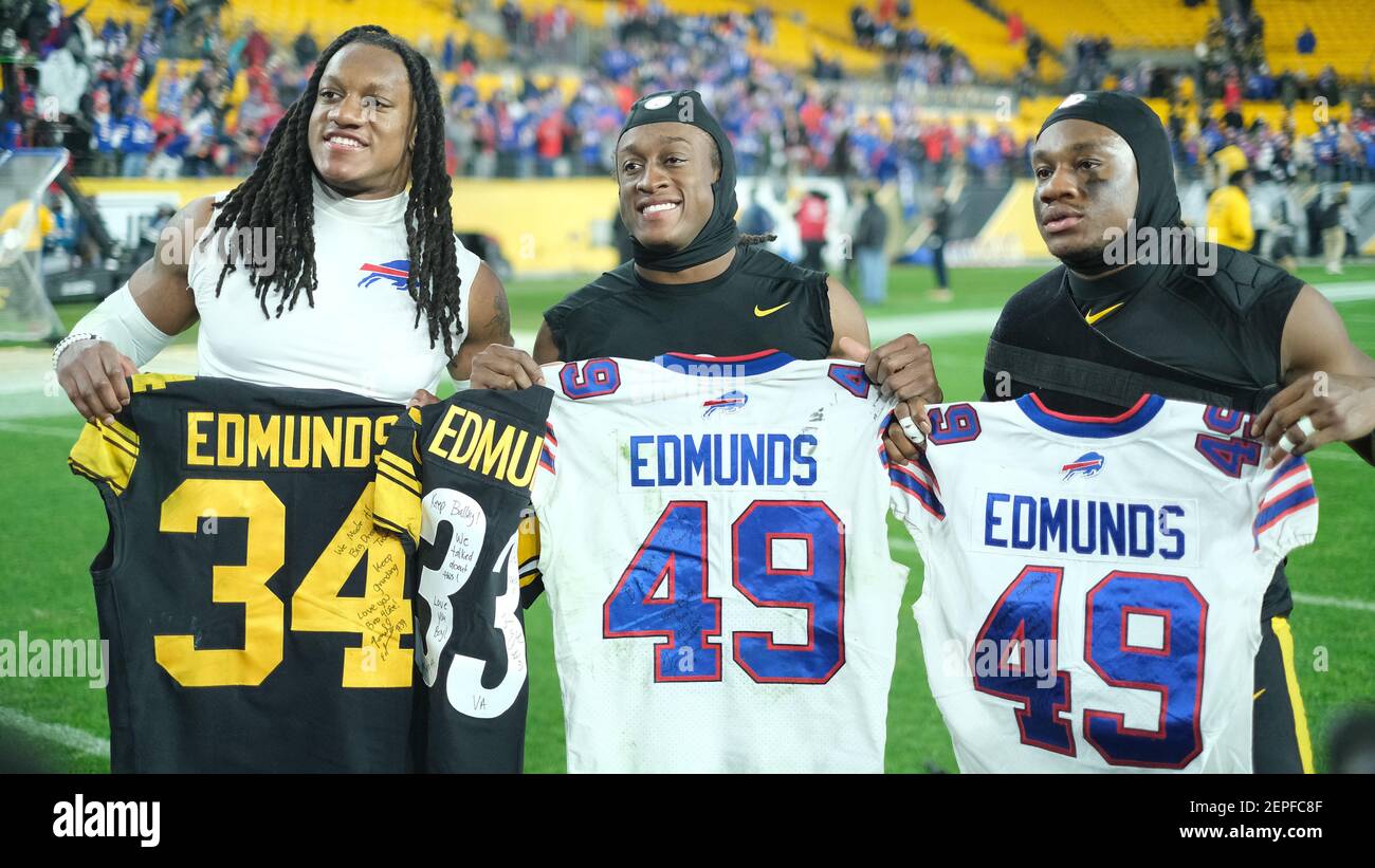 December 15th, 2019: Tremaine Edmunds #49, Terrell Edmunds #34