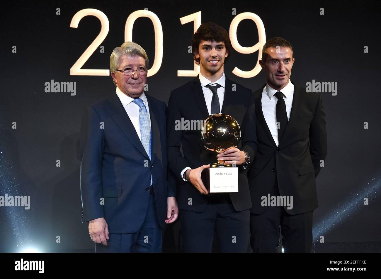 The Award As The Best Under 21 In Europe By Tuttosport Joao Felix Of Atletico De