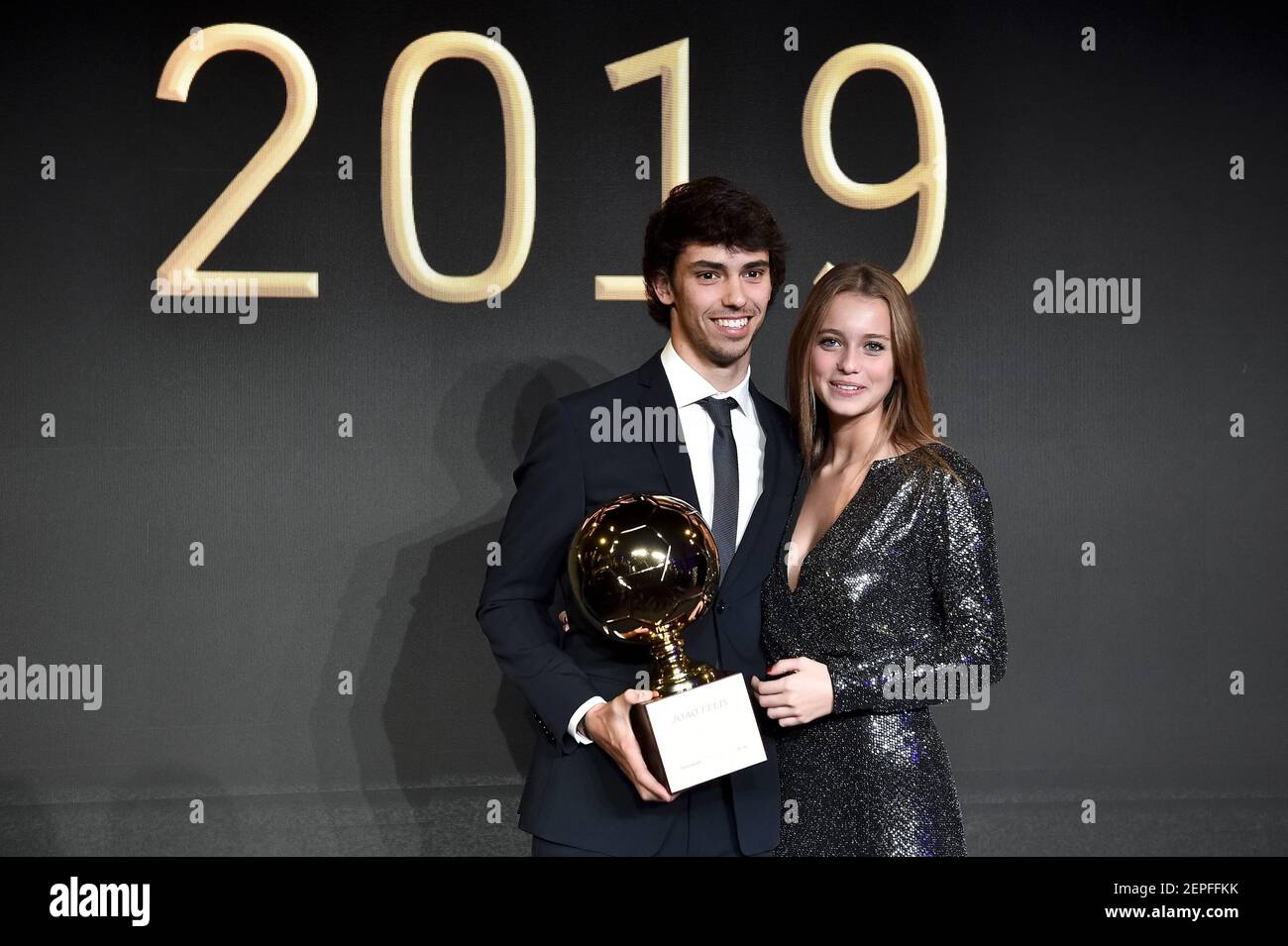 The Award As The Best Under 21 In Europe By Tuttosport Joao Felix Of Atletico De