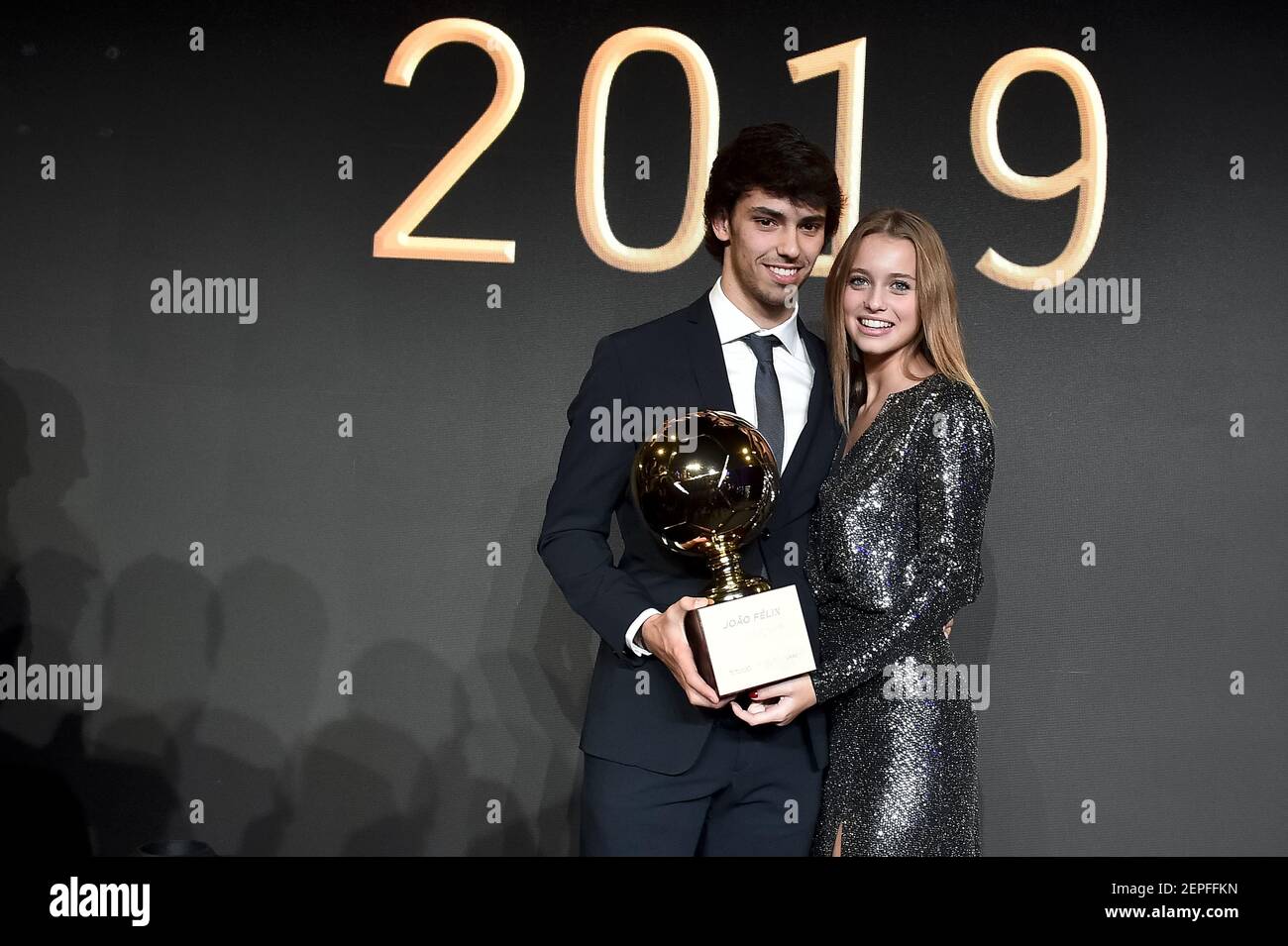 The Award As The Best Under 21 In Europe By Tuttosport Joao Felix Of Atletico De