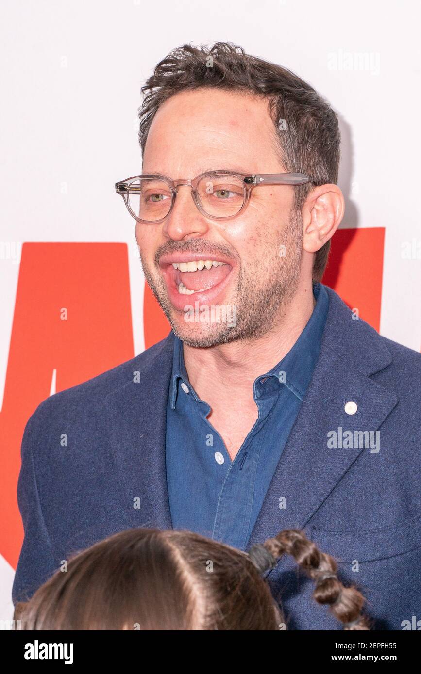 Nick Kroll attends the red carpet at the Netflix premiere of John