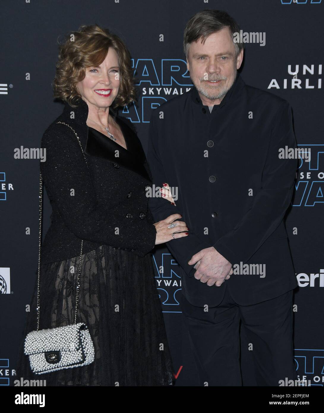 Marilou York and Mark Hamill at Disney’s STAR WARS THE RISE OF