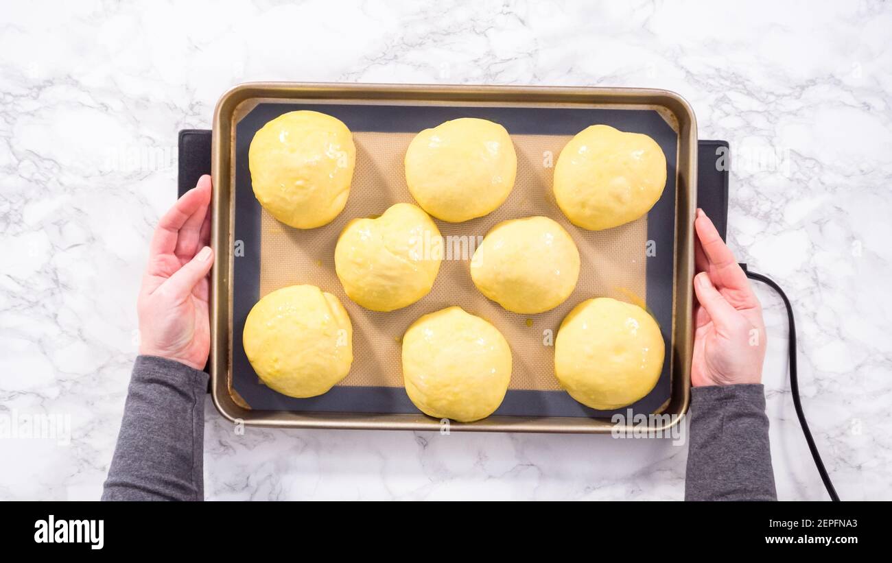 Flat lay step step rising hi-res stock photography and images - Alamy