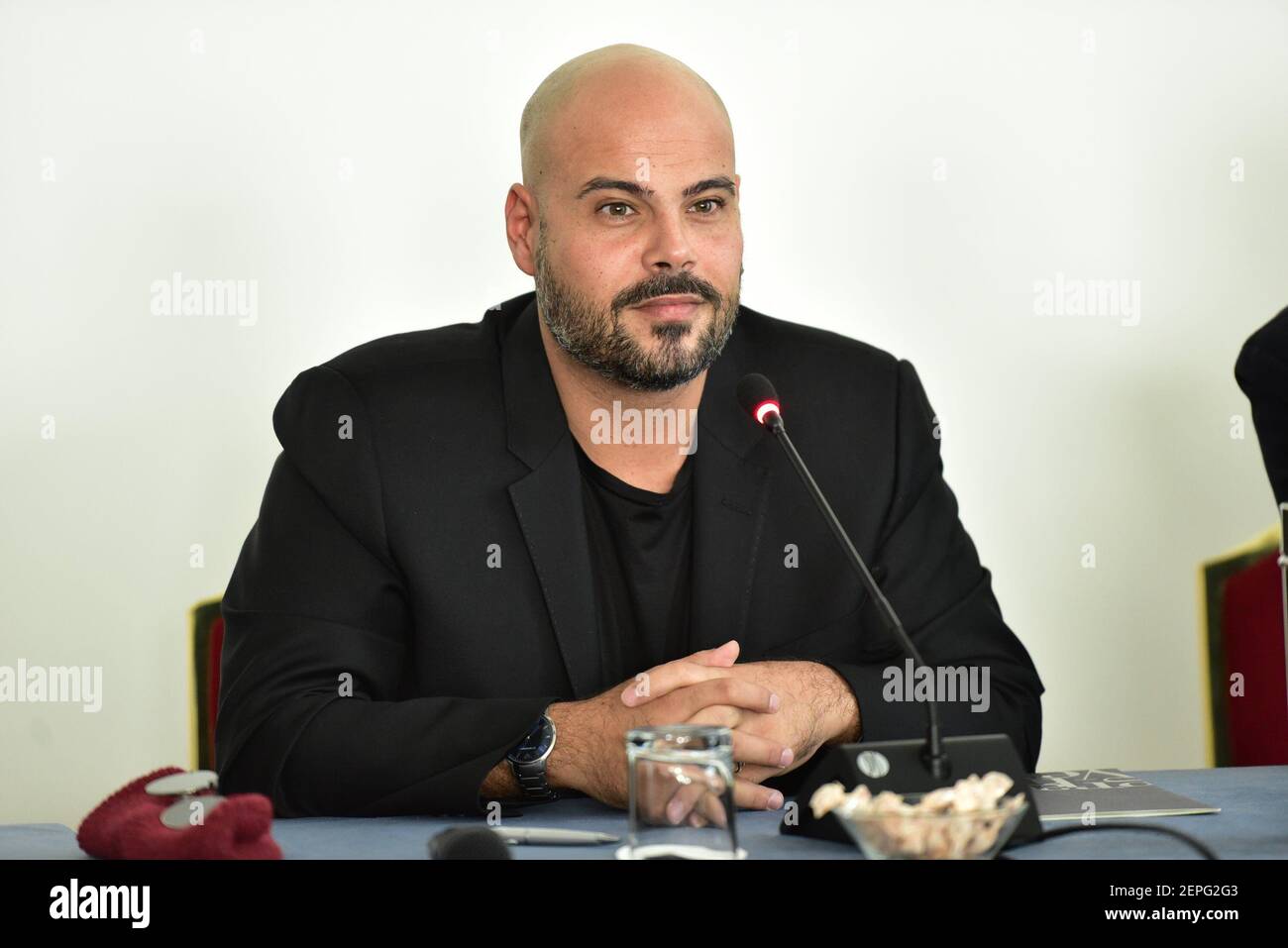 The italian director and actor Marco D'amore during the photocall L ...