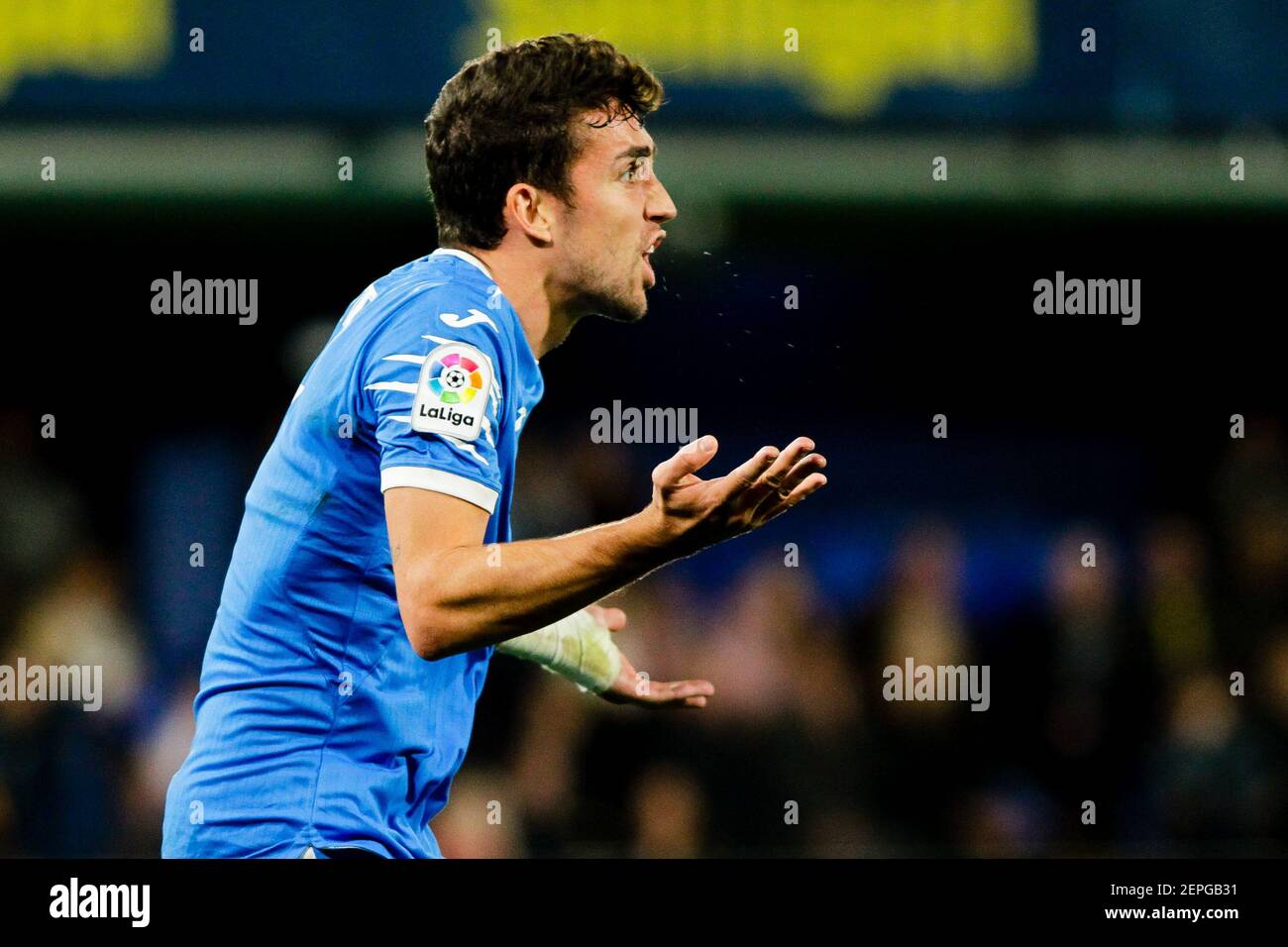 Jaime Mata Of Getafe Cf During The Match Villarreal Cf V Getafe Cf Of Laliga 19 19 Season Date 18 La Ceramica Stadium Villarreal Spain 21 Dec 19 Photo By Pressinphoto Sipa Usa Stock Photo Alamy