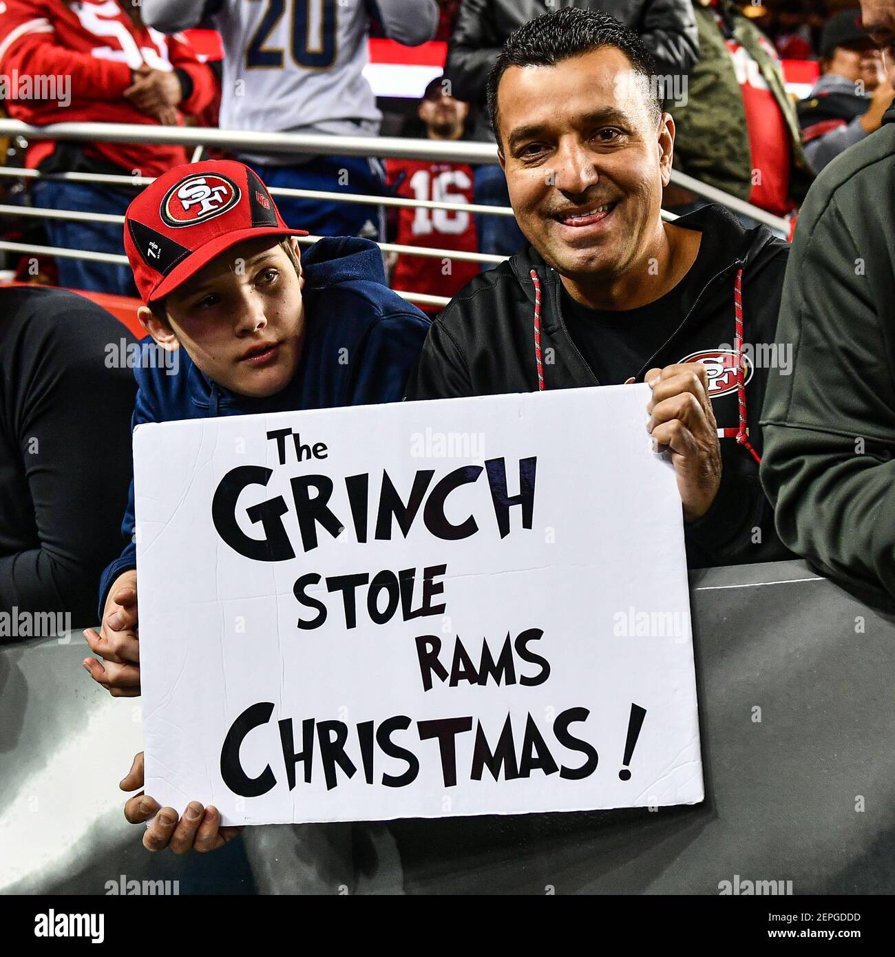 Grinch Seattle Seahawks San Francisco 49ers Los Angeles Rams