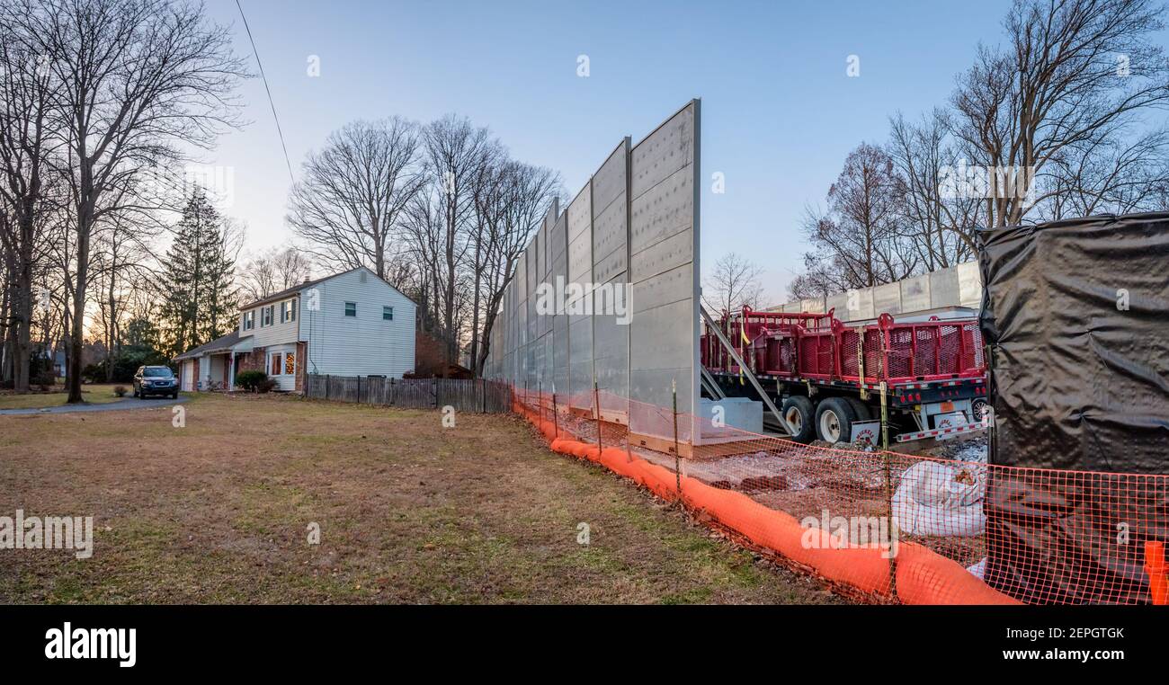 Section of the SUNOCO Mariner II East Pipeline construction in Exton