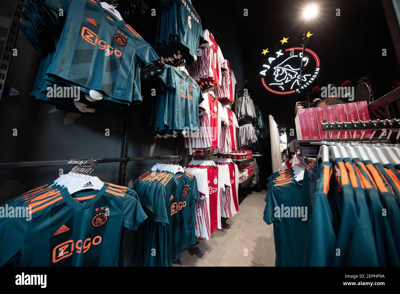 LELYSTAD, 14-12-2019 , Bataviastad , season 2019 / 2020, opening Ajax Fan  Shop. (Photo by Pro Shots/Sipa USA Stock Photo - Alamy