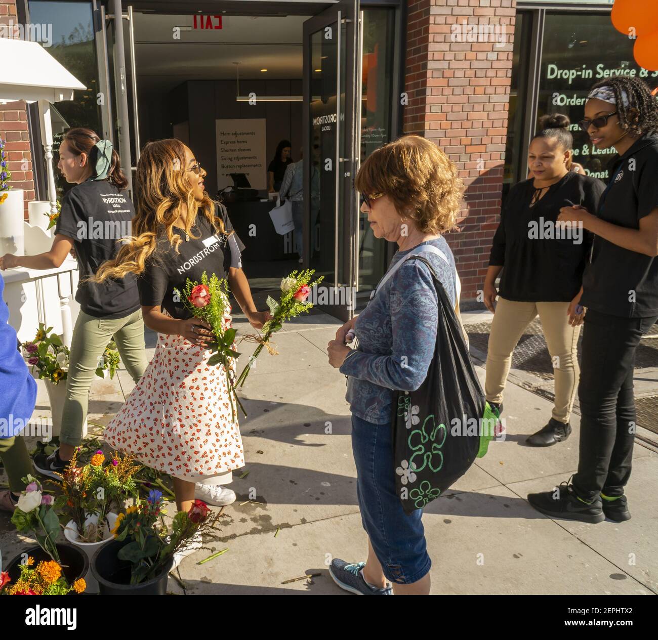 The Nordstrom Local concept store in Greenwich Village in New York