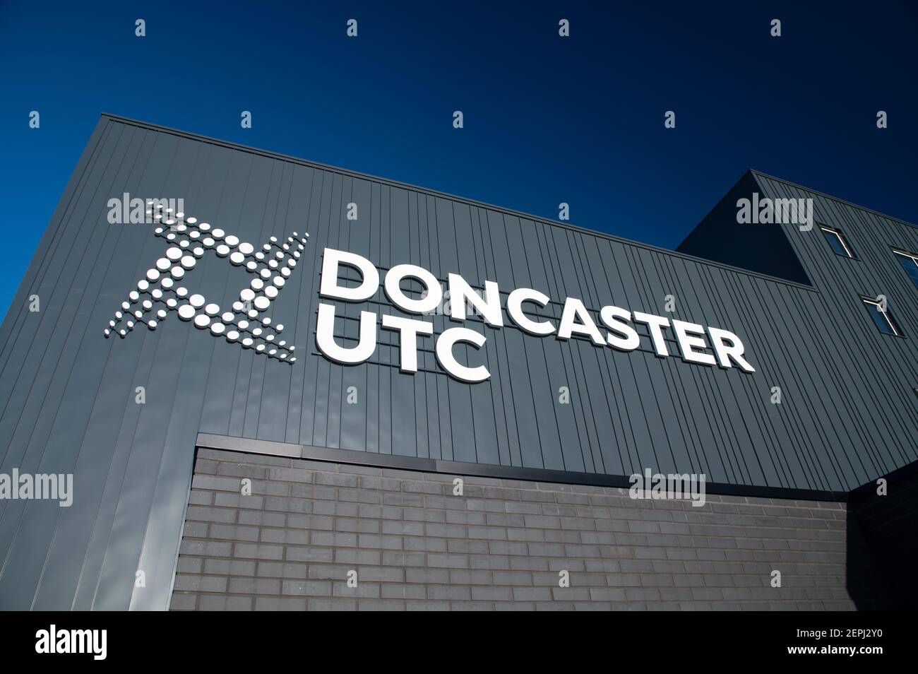 Doncaster UTC Building in Doncaster Civic Quarter, South Yorkshire, UK Stock Photo