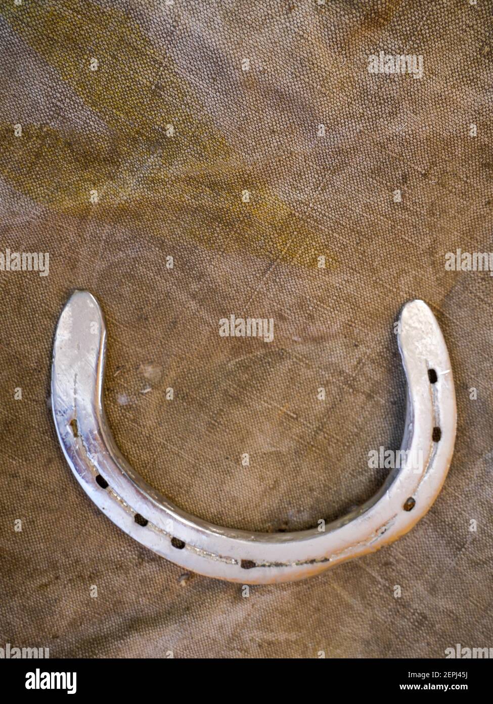 Used horseshoe, France Stock Photo Alamy