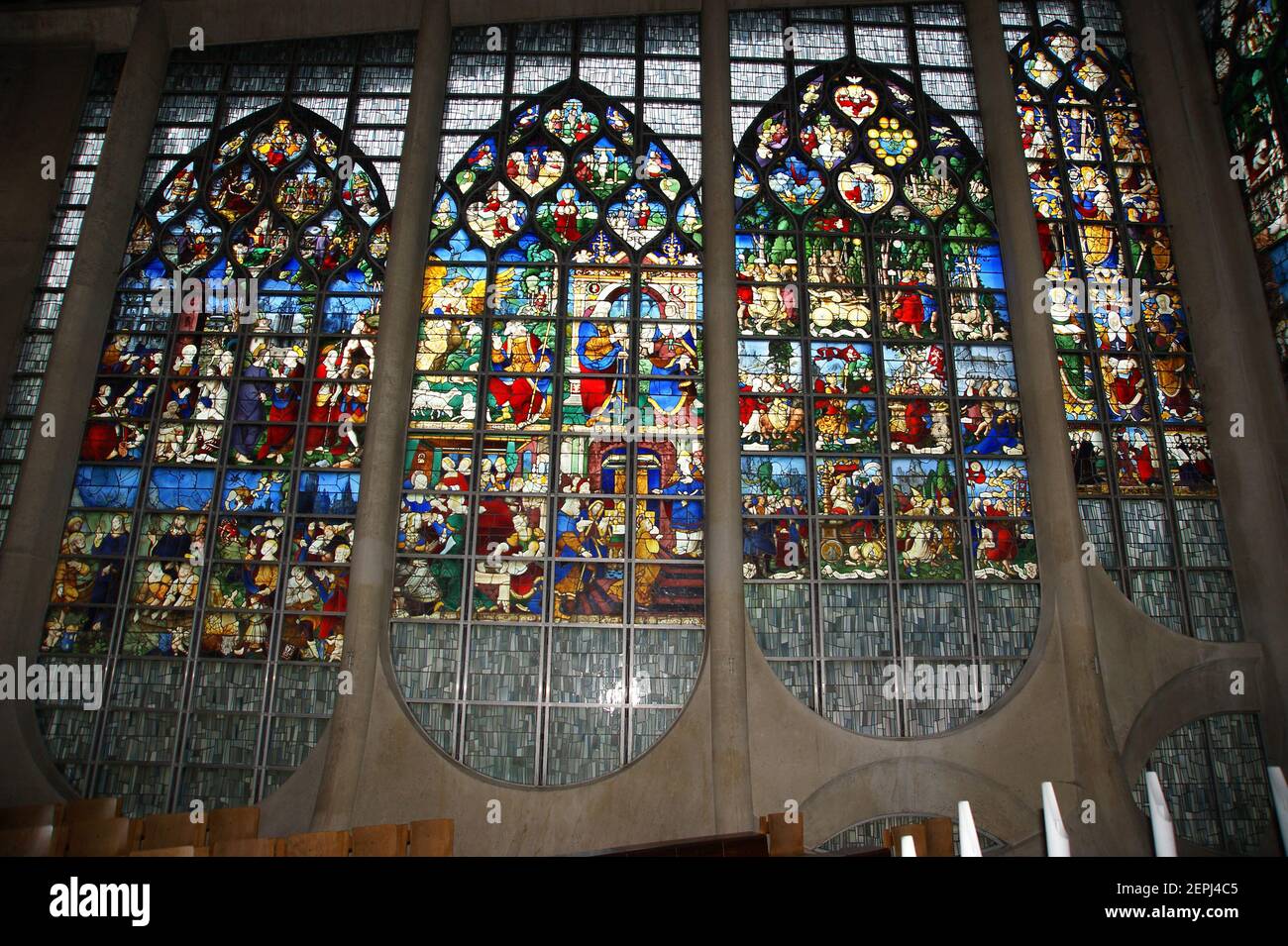 Stained Glass Windows Cathedral Of St Joan Of Arc Jeanne Darc