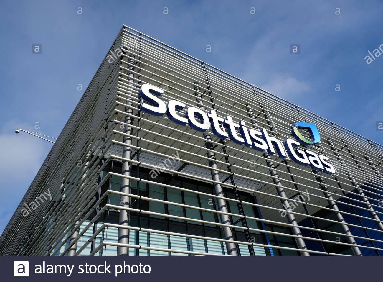 Scottish Gas headquarters, Granton Edinburgh, Scotland Stock Photo