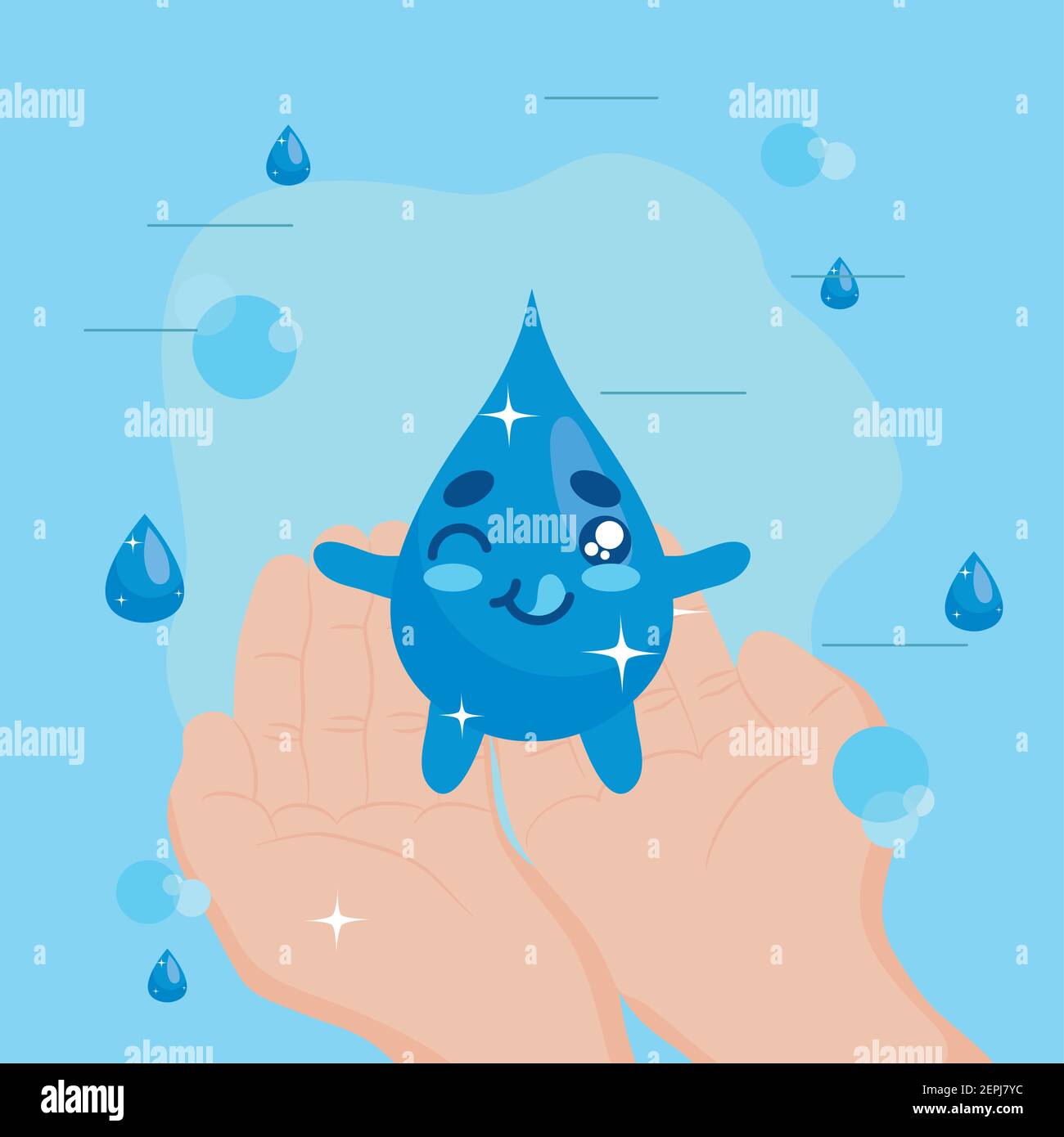 Water day with drop cartoon on hands design, Environment save nature and ecology theme Vector illustration Stock Vector Image & Art - Alamy Water day with drop cartoon on hands design, Environment save nature and ecology theme Vector illustration Stock Vector Image & Art - Alamy