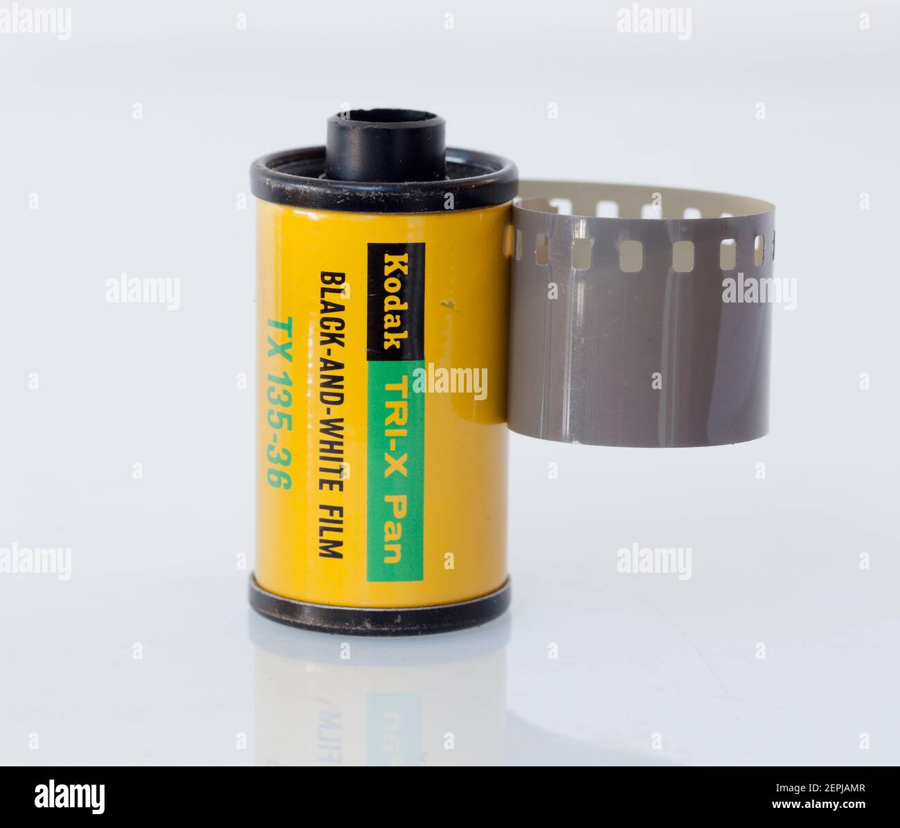 Old Kodak Tri X Pan Photographic Film Stock Photo