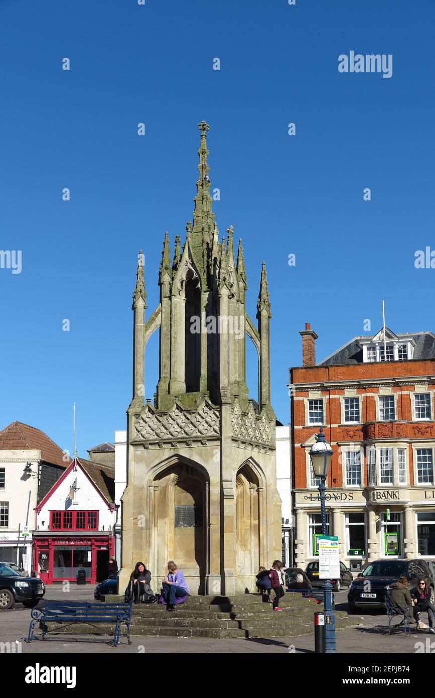 Market Cross, The Market Place, Devizes, Wiltshire Stock Photo