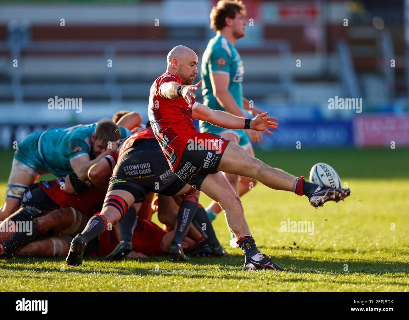 Kingsholm Stadium, Gloucester, Gloucestershire, UK. 27th Feb, 2021