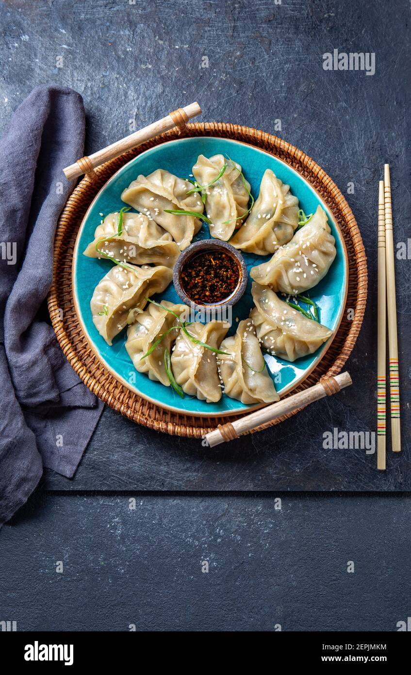Korean potstickers hires stock photography and images Alamy