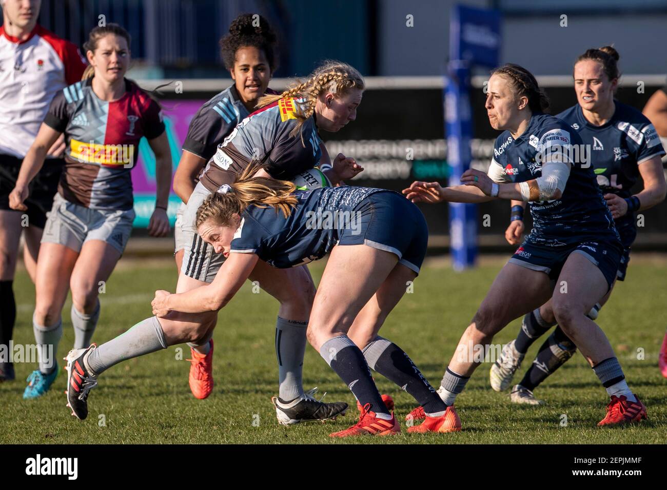 Heywood Road, Sale, Lancashire, UK. 26th Feb, 2021. Allianz Premiership