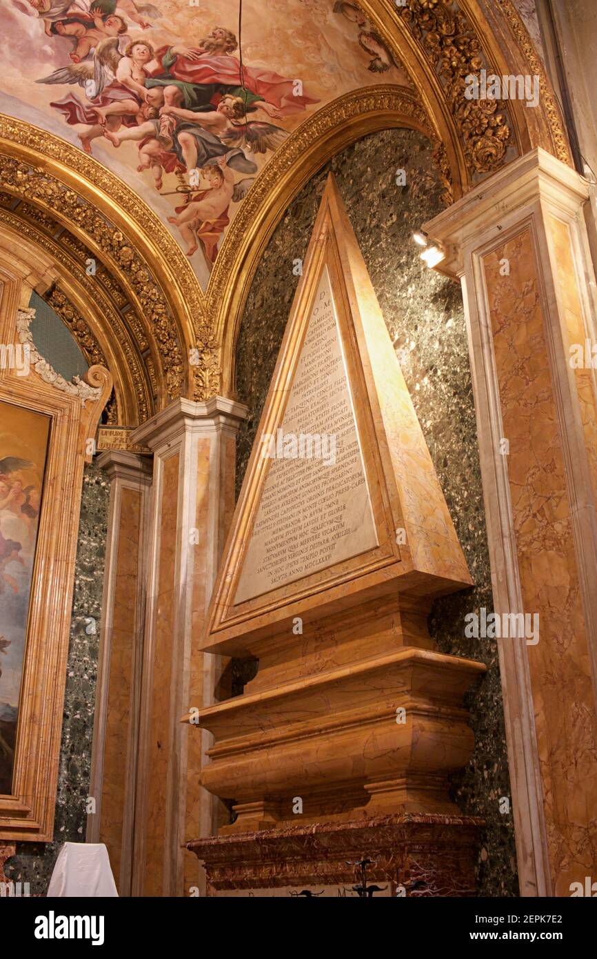 Chiesa di Santa Maria in Portico in Campitelli, Rome Stock Photo Alamy