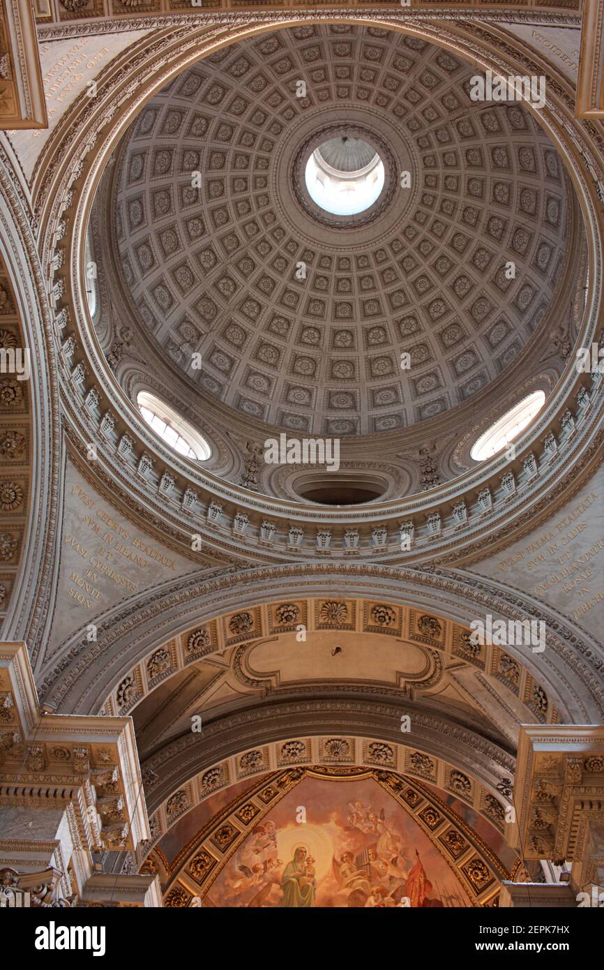 Chiesa di Santa Maria in Portico in Campitelli, Rome Stock Photo Alamy