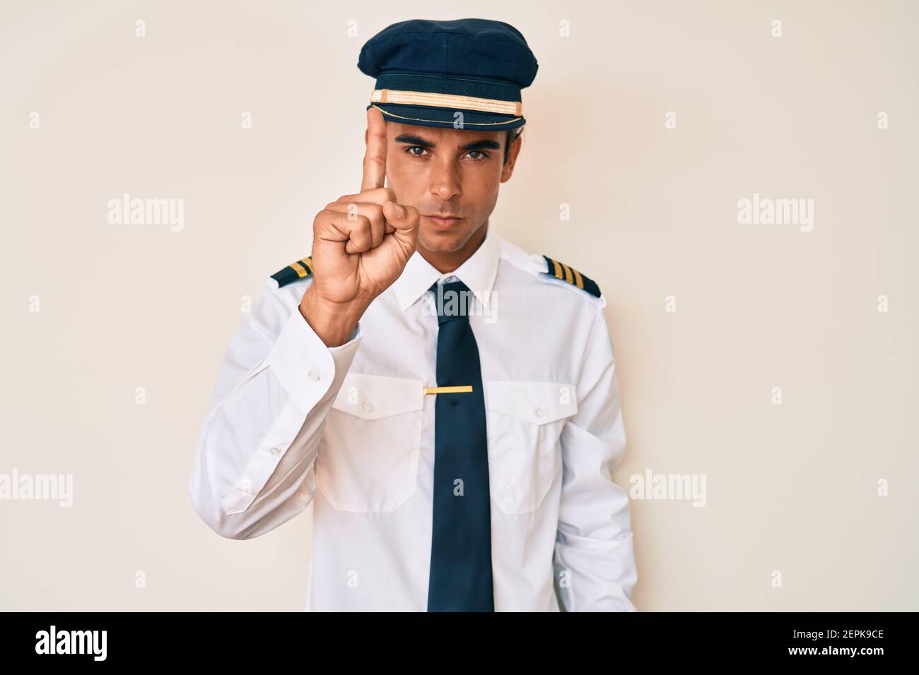 Airplane captain close up hi-res stock photography and images - Alamy