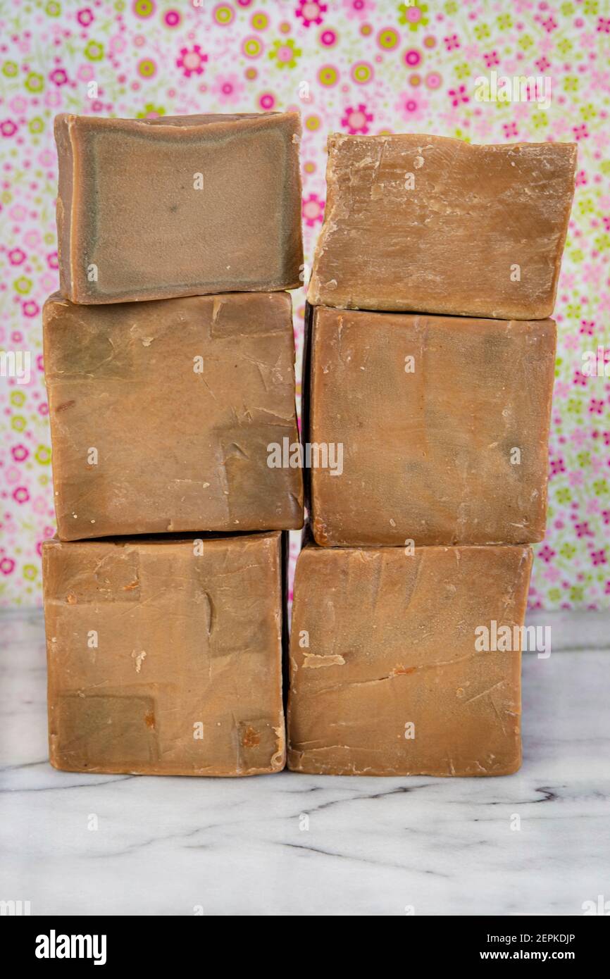 Handmade soap natural hi-res stock photography and images - Alamy