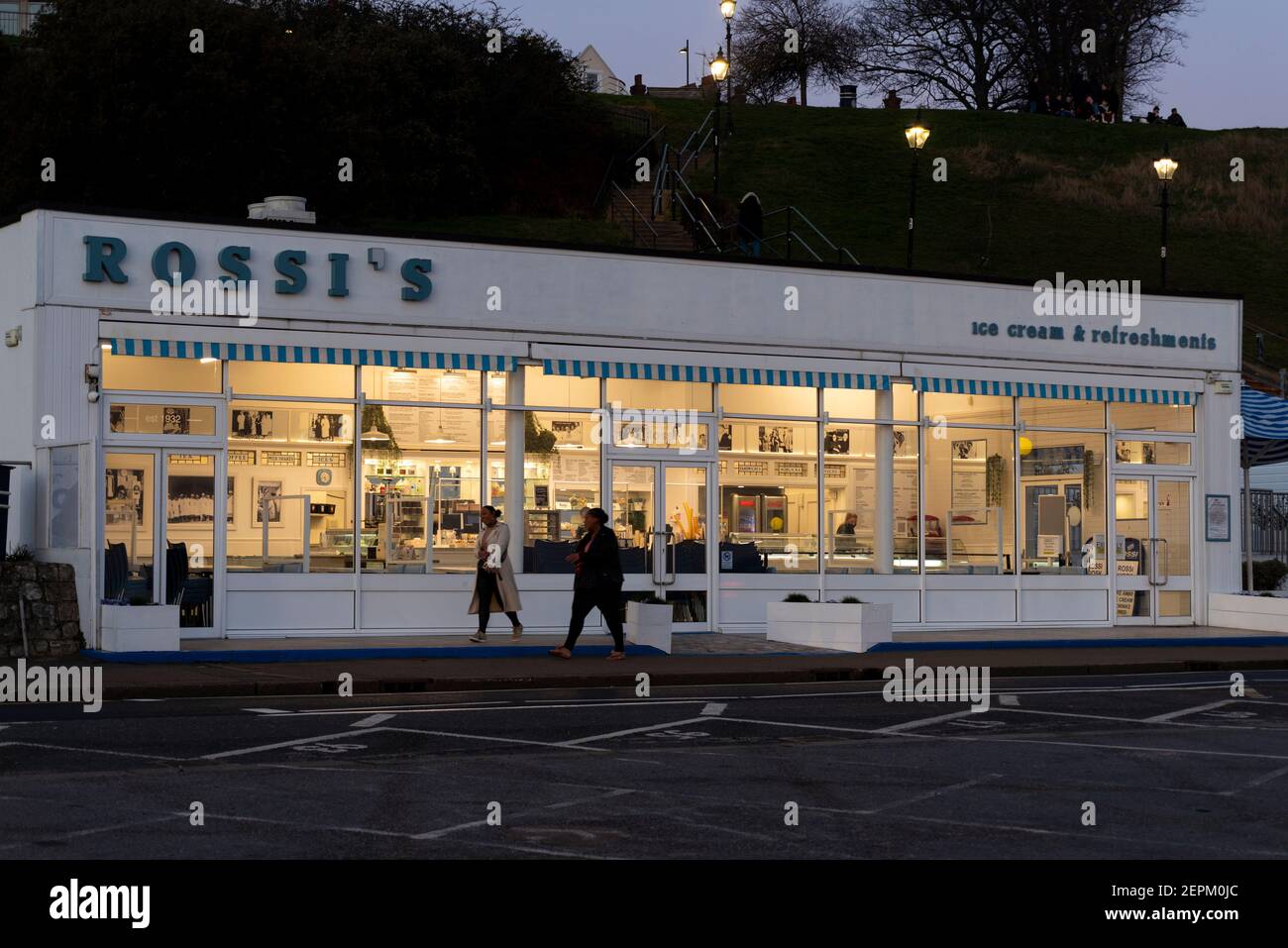 Rossi ice cream parlour hires stock photography and images Alamy