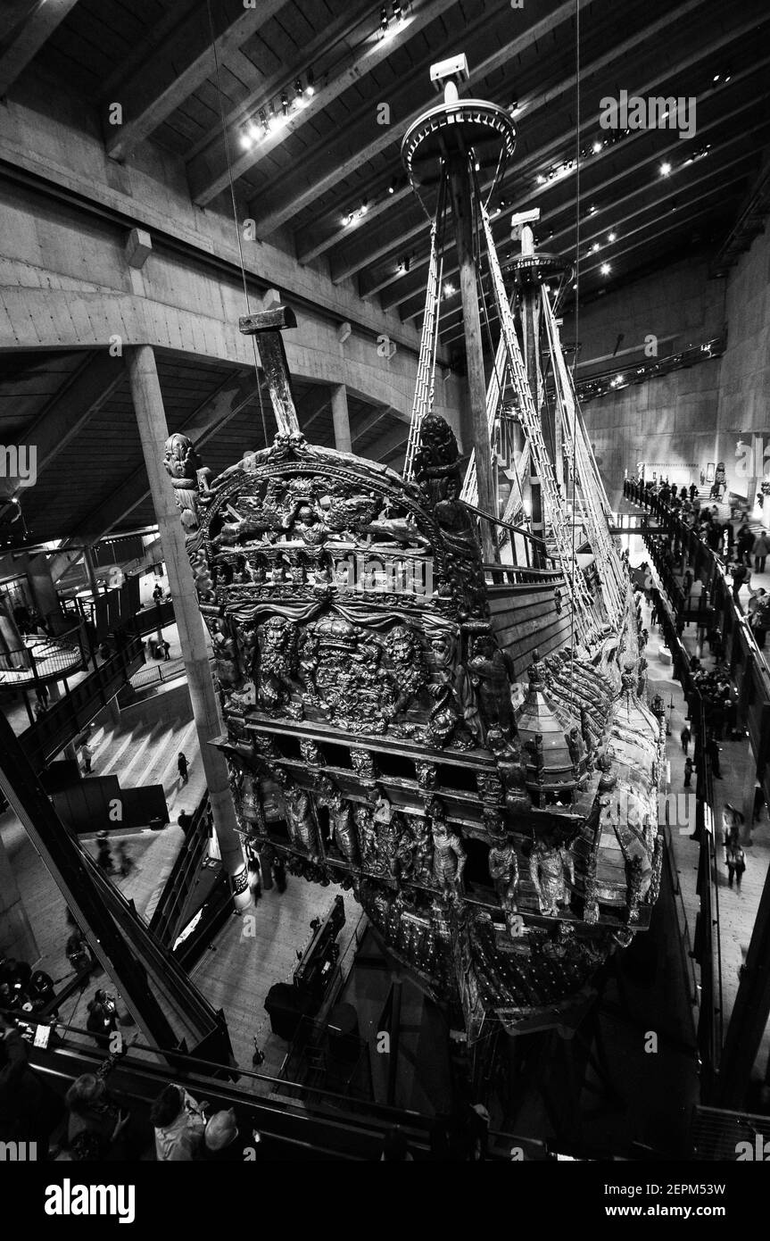 The Vasa Museum in Stockholm Stock Photo Alamy