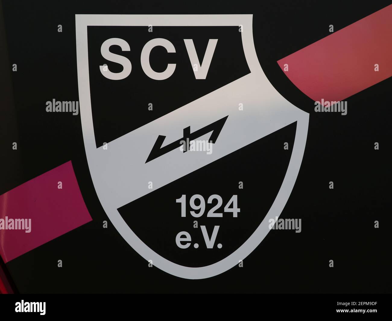 Club Logo SC Verl DFB 3rd League Season 2020-21 Stock Photo