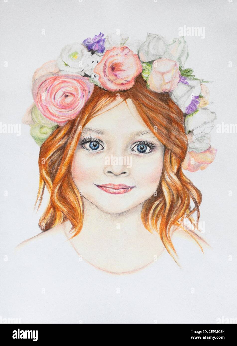 Artistic Blog  learn how to draw with colored pencils How to draw flowers  with colored pencils  a step by step tutorial