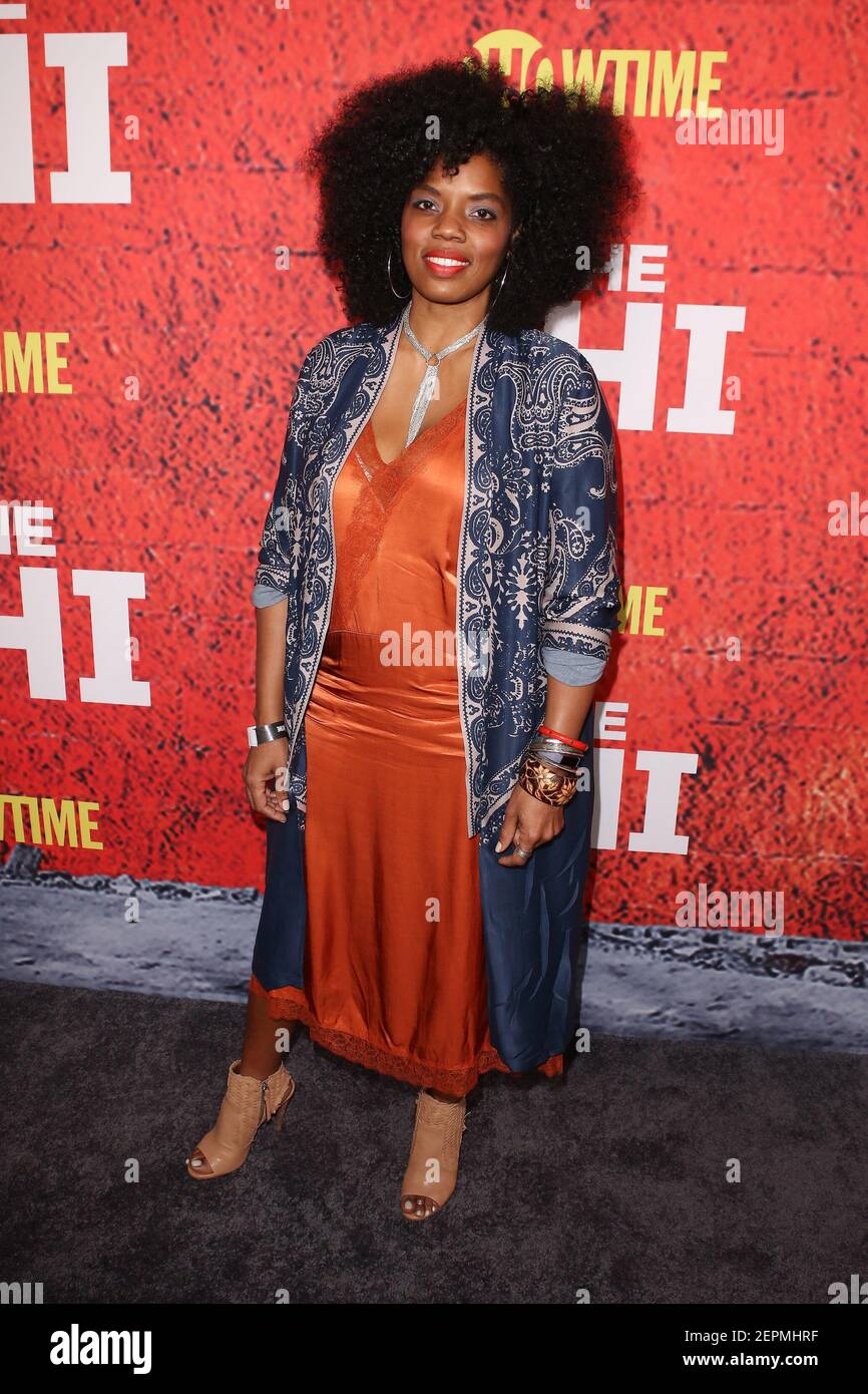 Tyla Abercrumbie at the Los Angeles Premiere Of Showtime's "The Chi