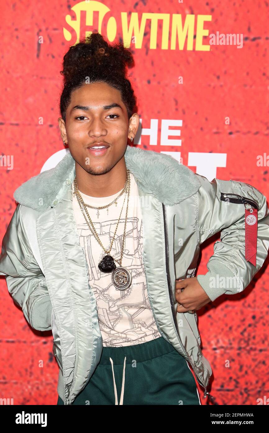 Jahking Guillory at the Los Angeles Premiere Of Showtime's "The Chi" held at the Downtown