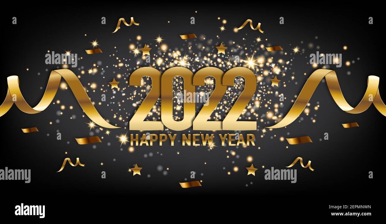 Happy New Year 2022 High Resolution Stock Photography and Images - Alamy