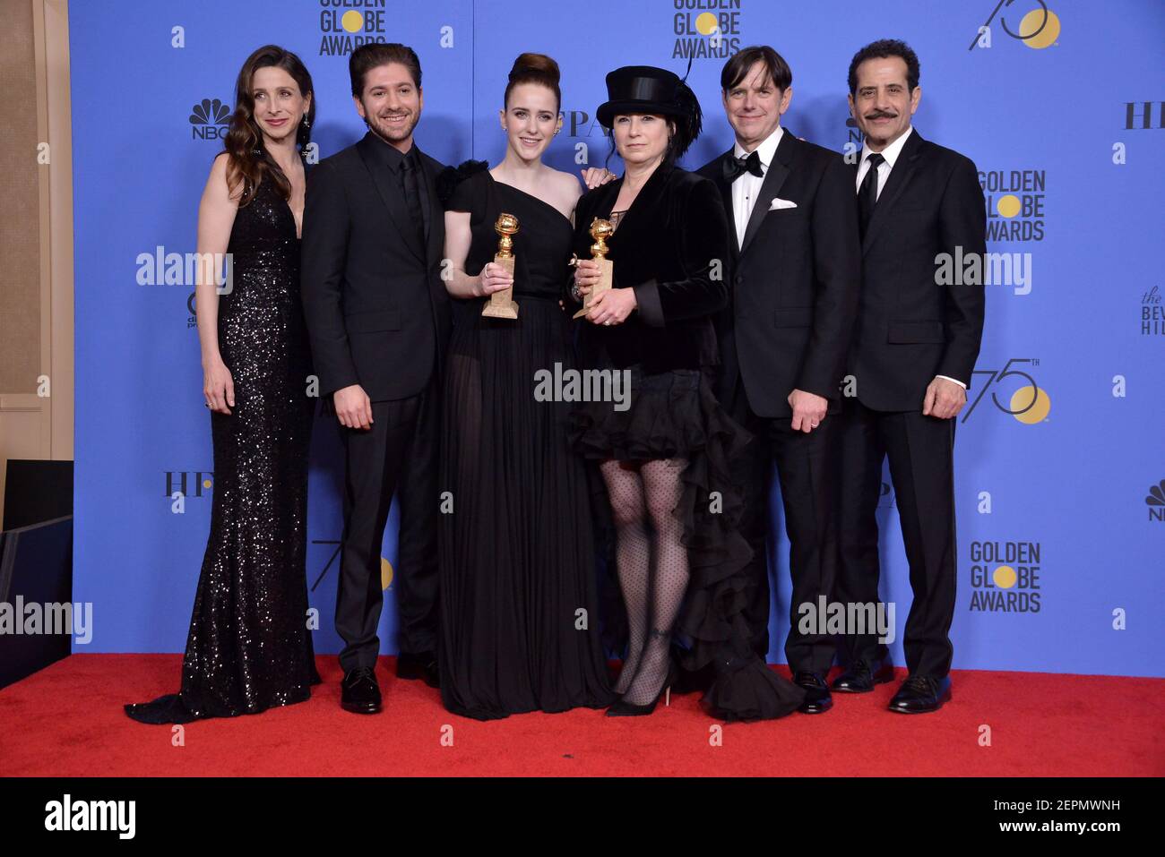 Michael Zegen Marin Hinkle Rachel Brosnahan Tony Shalhoub Amy 