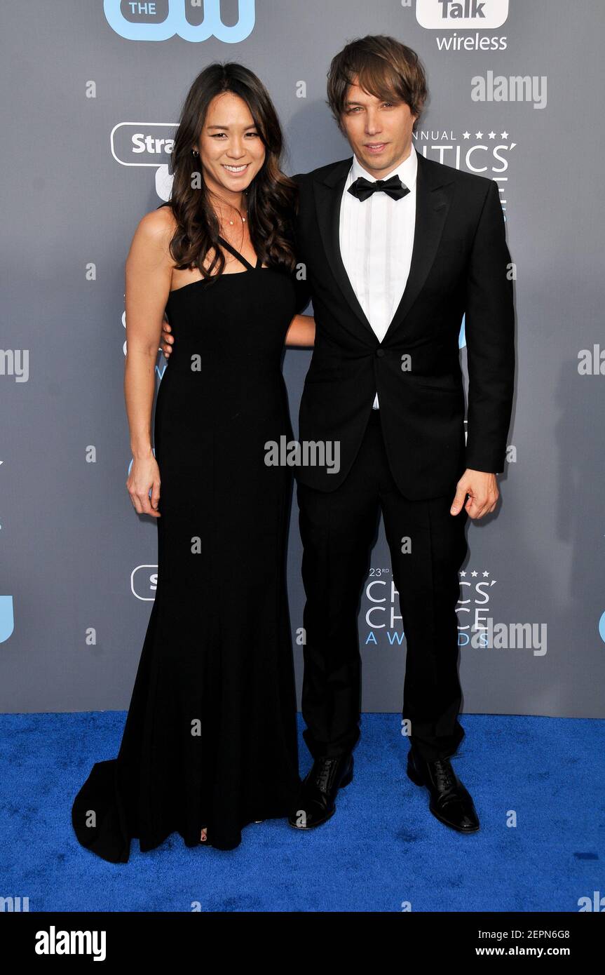 Samantha Quan and Sean Baker at The 23rd Annual Critics' Choice Awards
