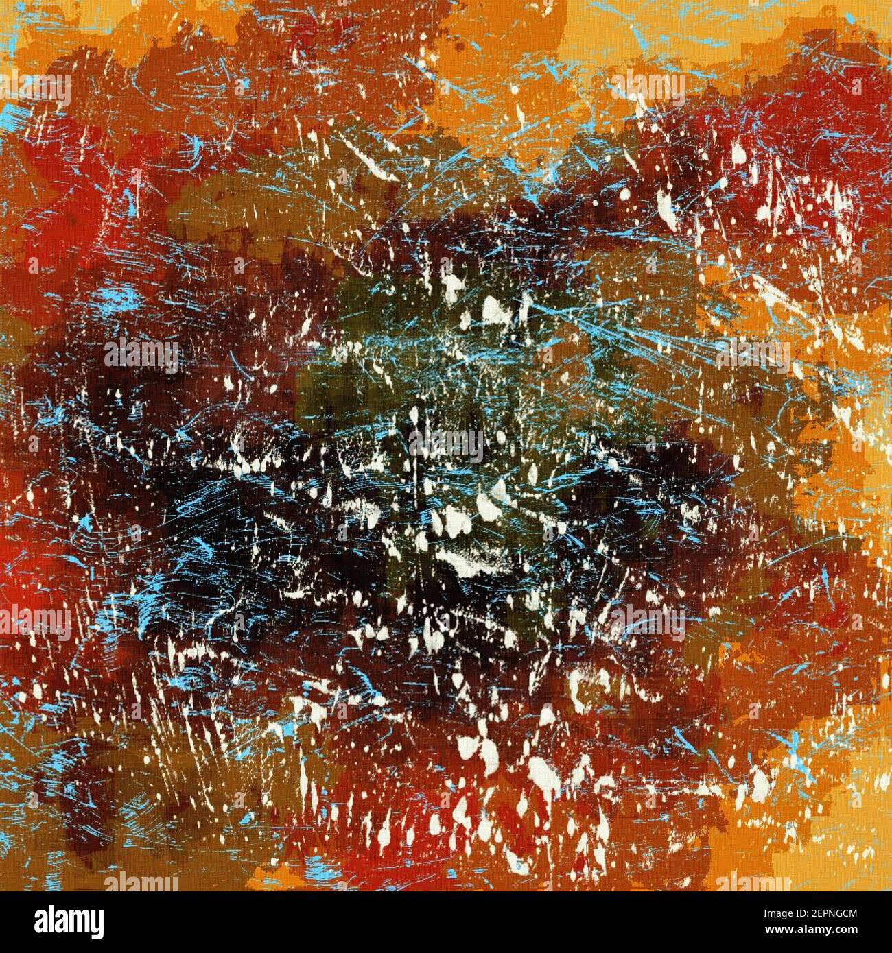 Watercolor, oil, grunge background Texture of strokes of colored paint