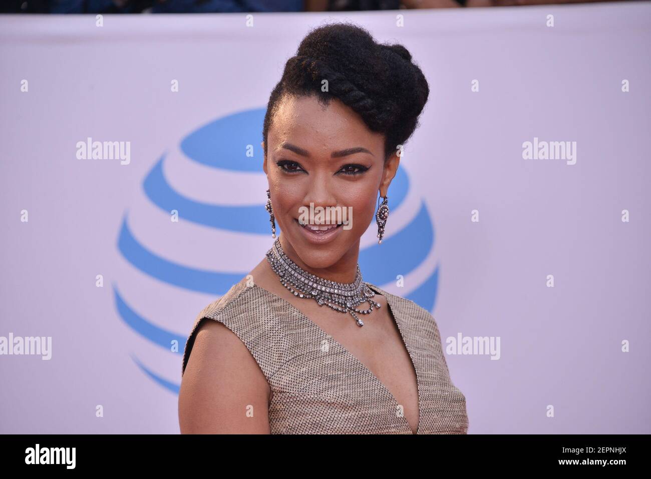 Sonequa Martin-Green at The 49th NAACP Image Awards held at the