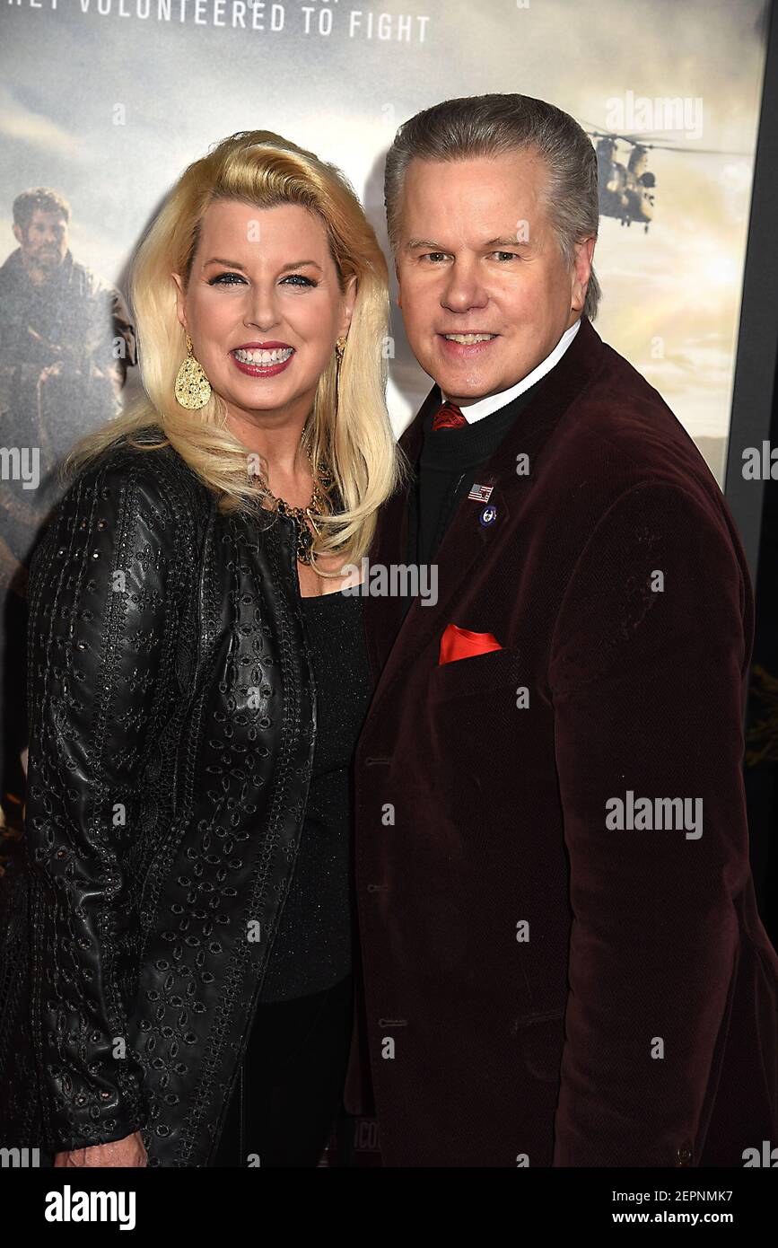 Rita Cosby and husband Tom Mitchell attend the