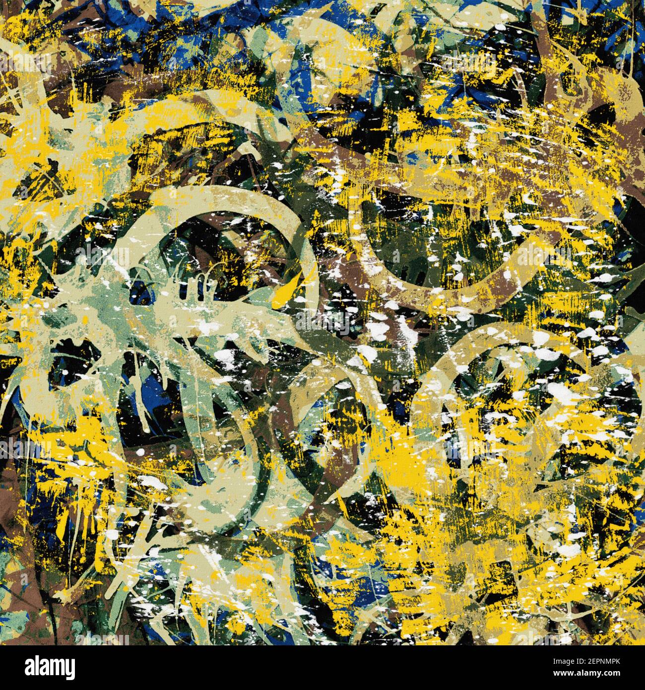 Watercolor, oil, grunge background Texture of strokes of colored paint