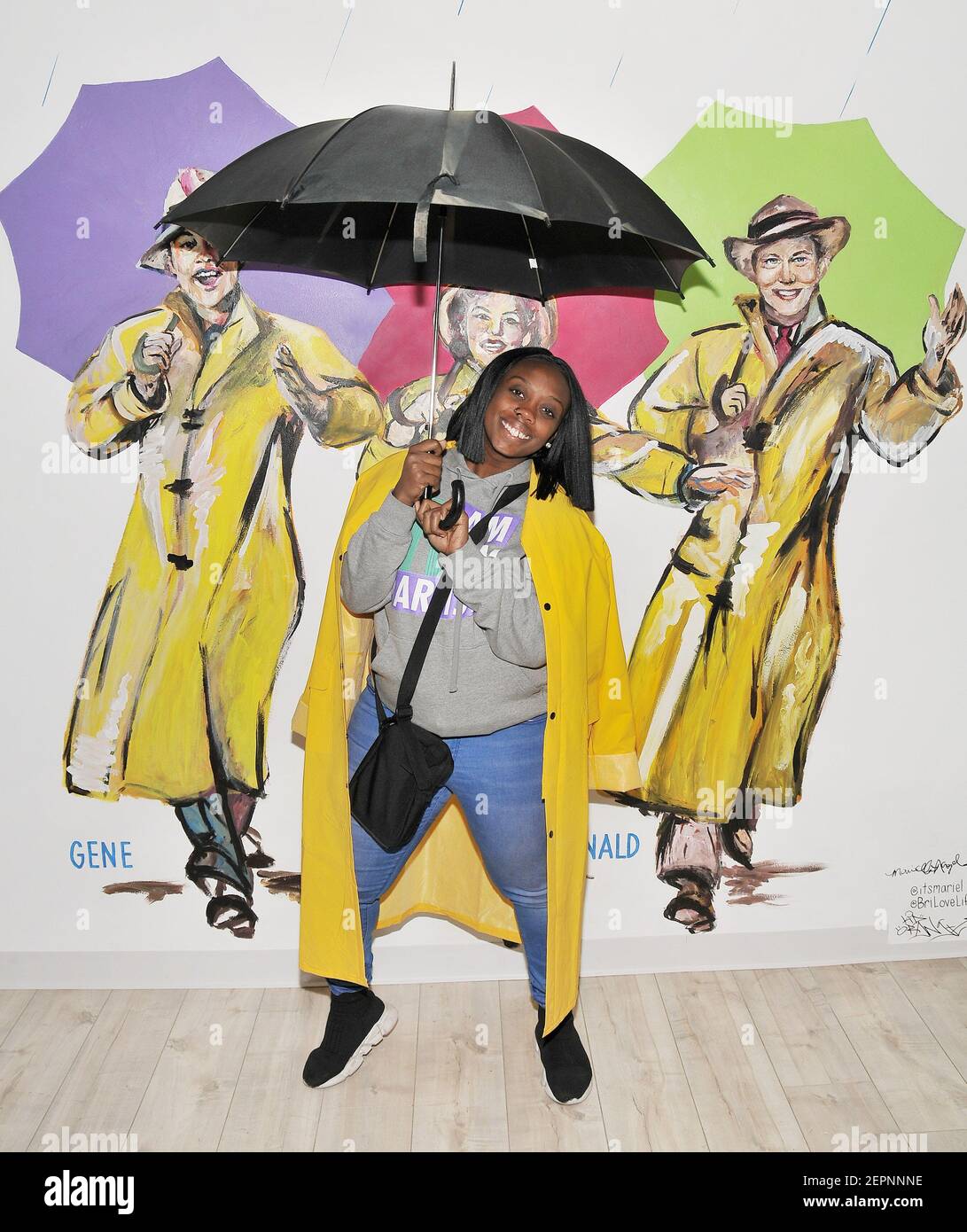 Choreographer/Dancer Amari Marshall at the Debbie Reynolds Legacy