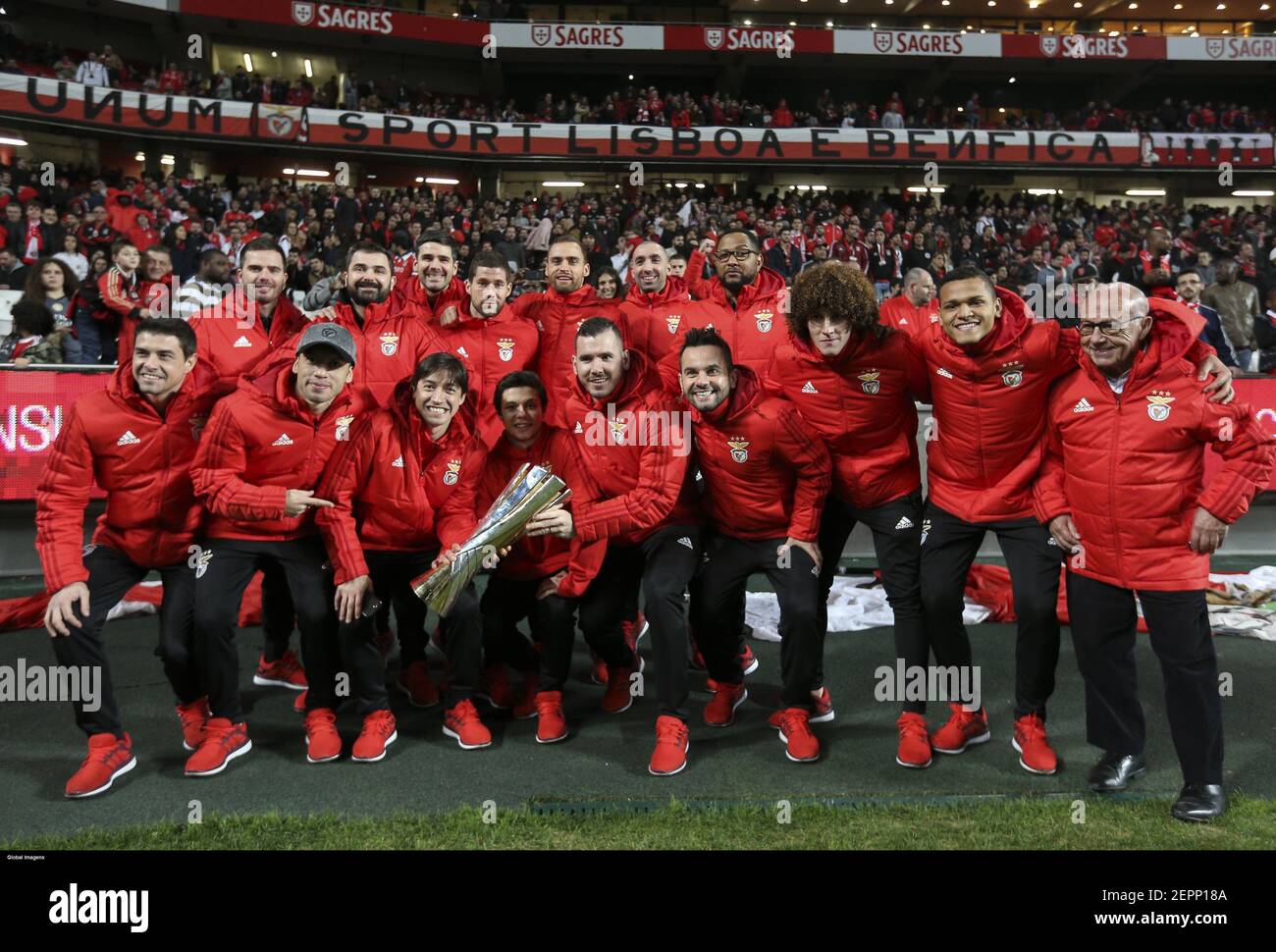 Lisbon, 01/20/2018 Sport Lisboa e Benfica received this afternoon the