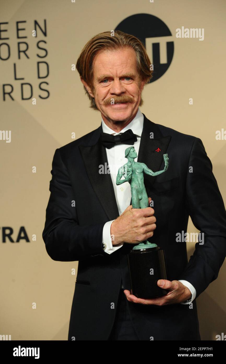 Award winner William H. Macy in the press room during the 24th Annual