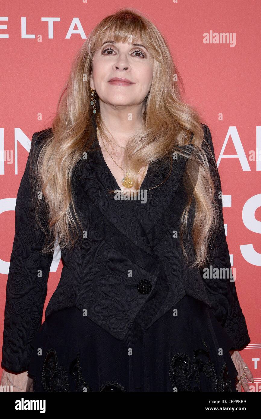 MusiCares Person of the Year 2018 honorees Stevie Nicks of Fleetwood Mac  attends MusiCares Person of the Year honoring Fleetwood Mac at Radio City  Music Hall in New York, NY, on January