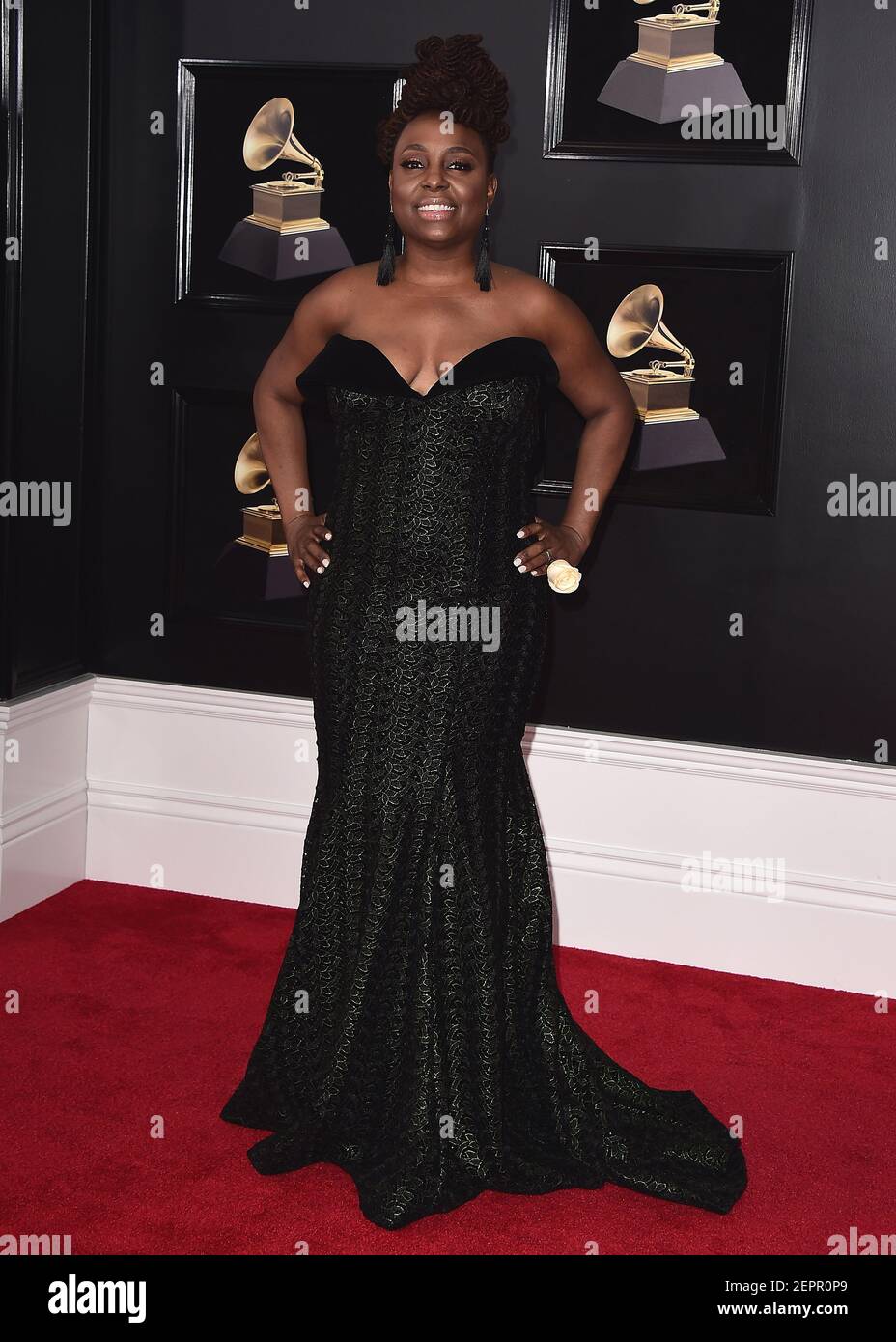 NEW YORK JANUARY 28 Ledisi at the 60th Annual Grammy Awards at